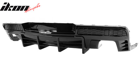 For 14-15 Chevy Camaro Ikon Style Rear Diffuser Bumper Lip PP