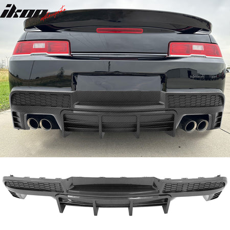 Fit 2014-2015 Chevrolet Camaro Rear Diffuser Ikon Style