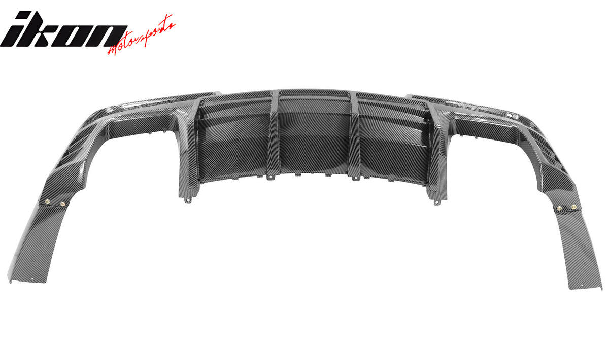 For 14-15 Chevy Camaro Ikon Style Rear Diffuser Bumper Lip PP