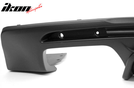 Fits 14-15 Chevy Camaro 6th ZL1 Style Rear Bumper + Quad Diffuser w/ Reflectors