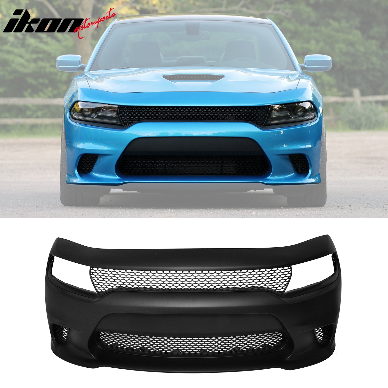 Buy Best Dodge Charger SRT Hellcat Front Bumper Conversion Online with ...