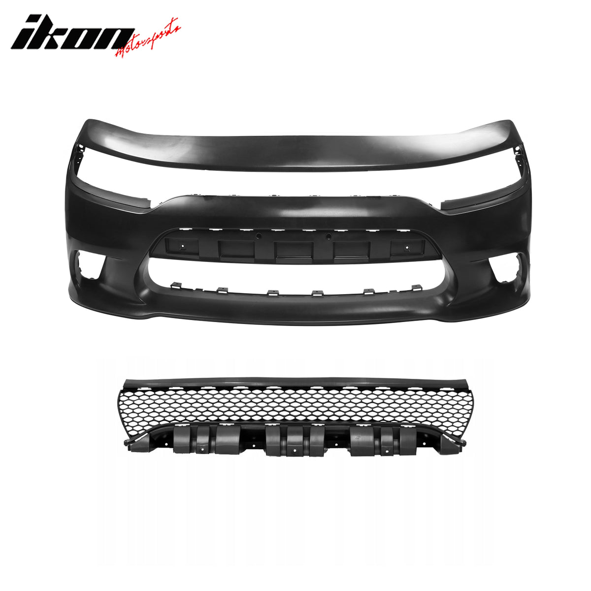 For 15-23 Charger Sedan 15 SRT Hellcat Style Front Bumper Conversion Replacement