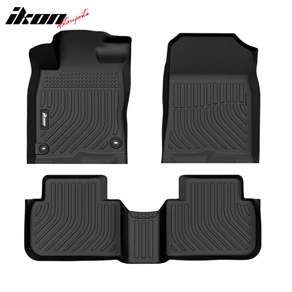 2022-2024 Honda Civic All Weather 3D Black Floor Mats + Trunk Mat TPE