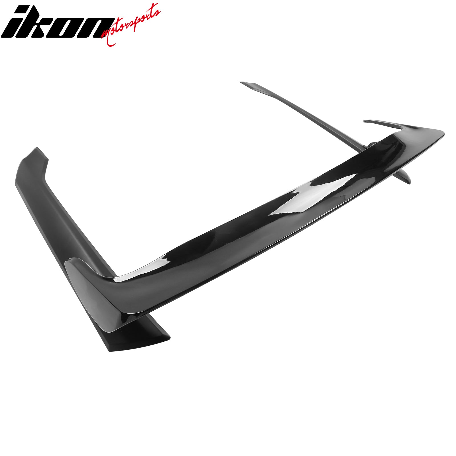 For 22-24 Honda Civic Hatchback Type-R Gloss Black Trunk Spoiler Mounting Plates