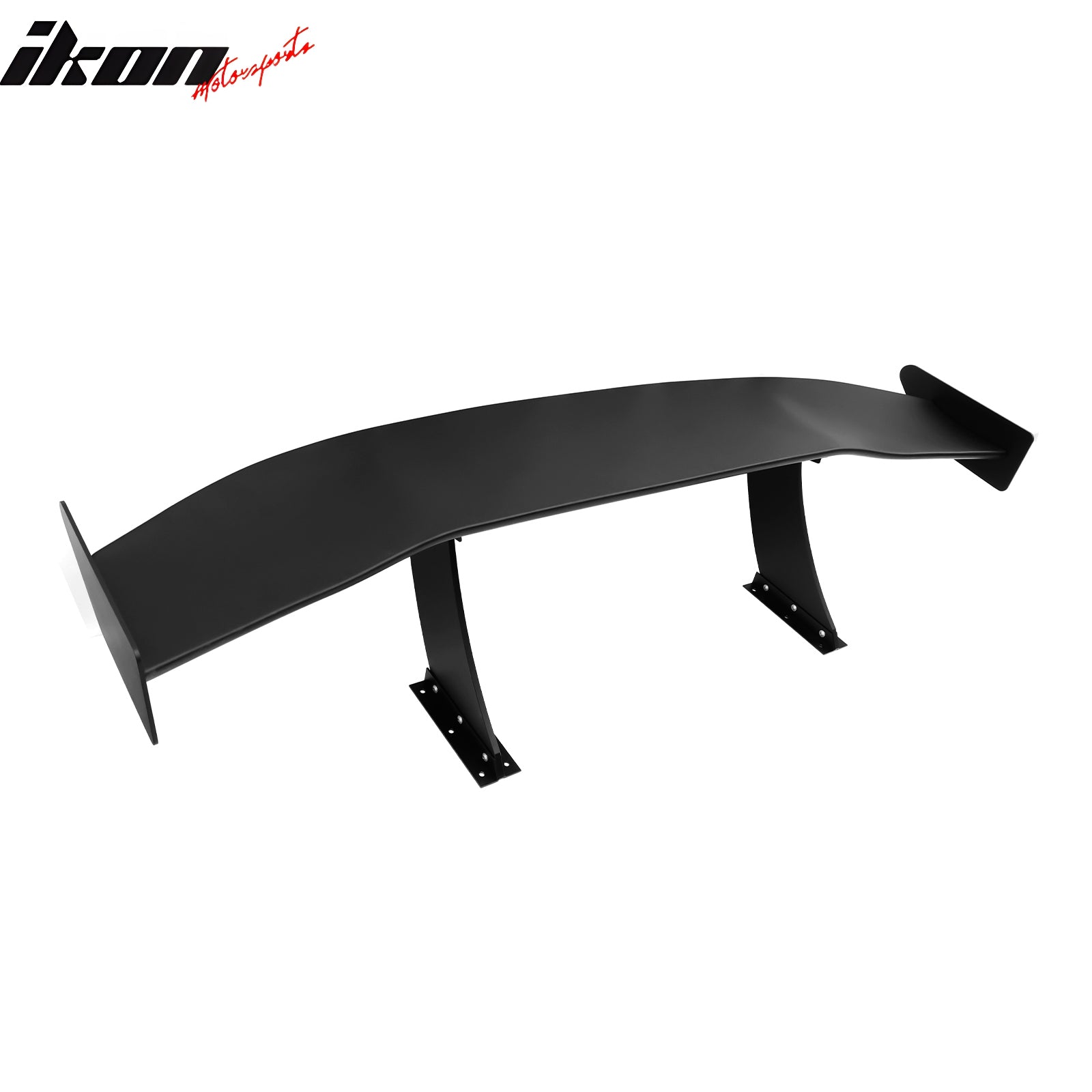 Universal 65" GT Trunk Spoiler Adjustable Rear Racing Wing (V4A Leg + V4A Plate)