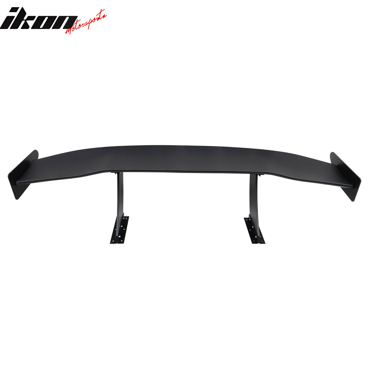 Universal 57" GT Trunk Spoiler Adjustable Rear Racing Wing (V4A Leg + V4A Plate)