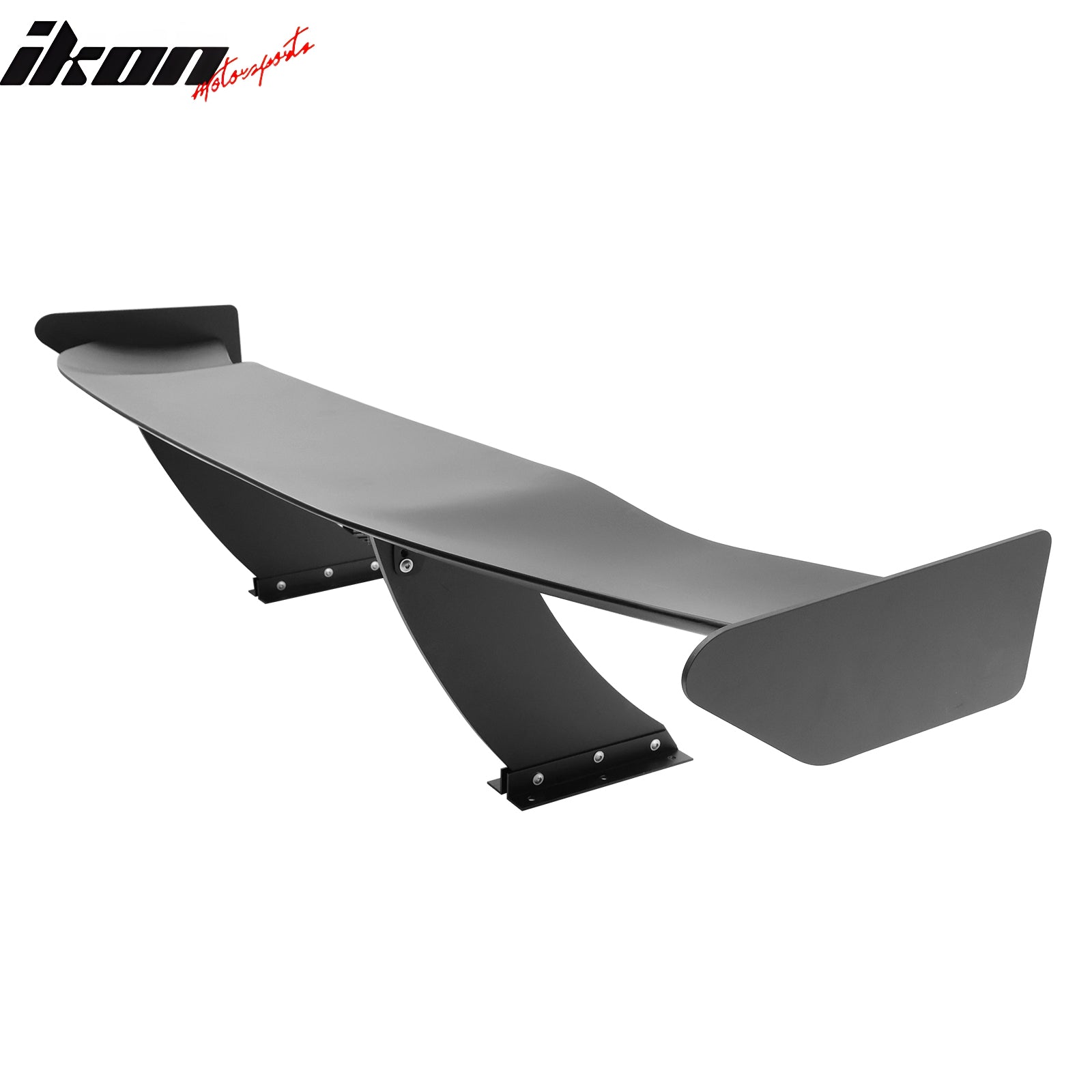 Universal 65" GT Trunk Spoiler Adjustable Rear Racing Wing (V4A Leg + V4A Plate)