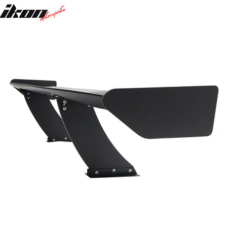 Universal 61" GT Trunk Spoiler Adjustable Rear Racing Wing (V4A Leg + V4A Plate)