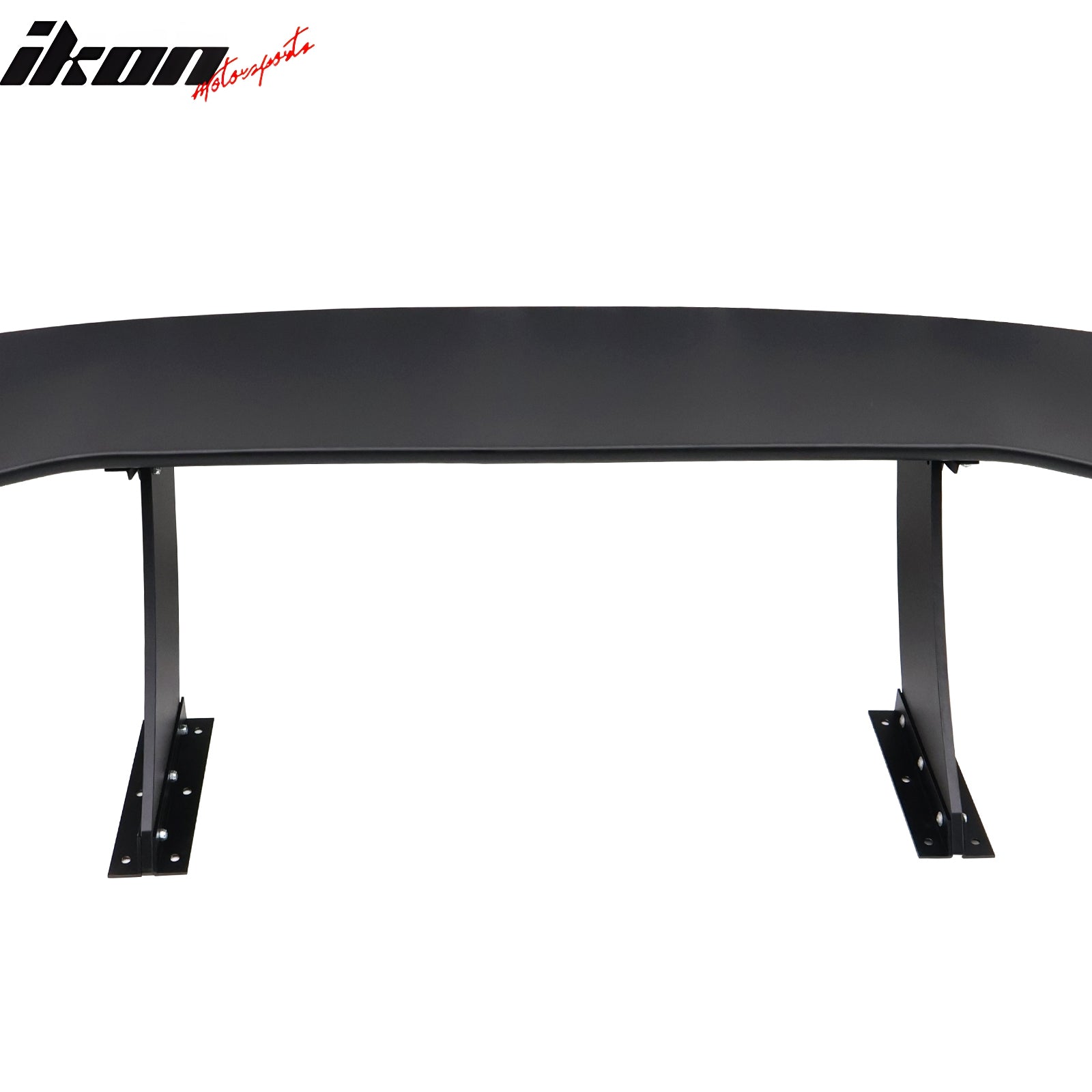 Universal 57" GT Trunk Spoiler Adjustable Rear Racing Wing (V4A Leg + V4A Plate)