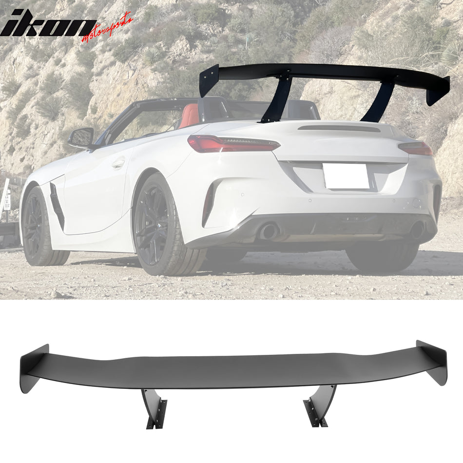 Universal 65'' GT Trunk Spoiler V1 Brackets V4A Legs + V4C Plates ABS