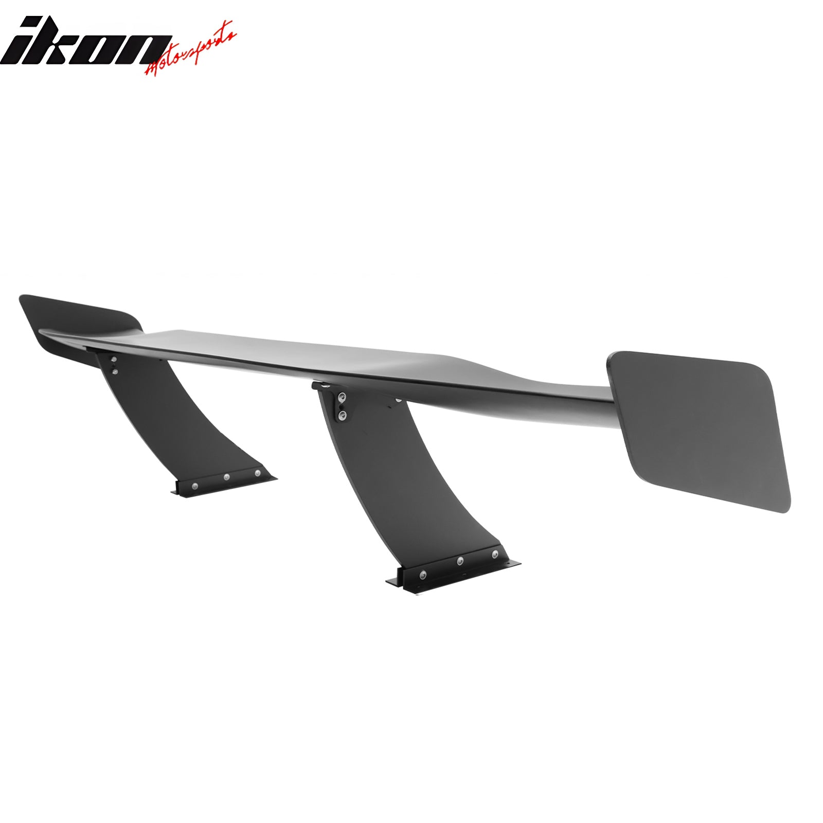 Universal 61" GT Trunk Spoiler Adjustable Rear Racing Wing (V4A Leg + V4D Plate)