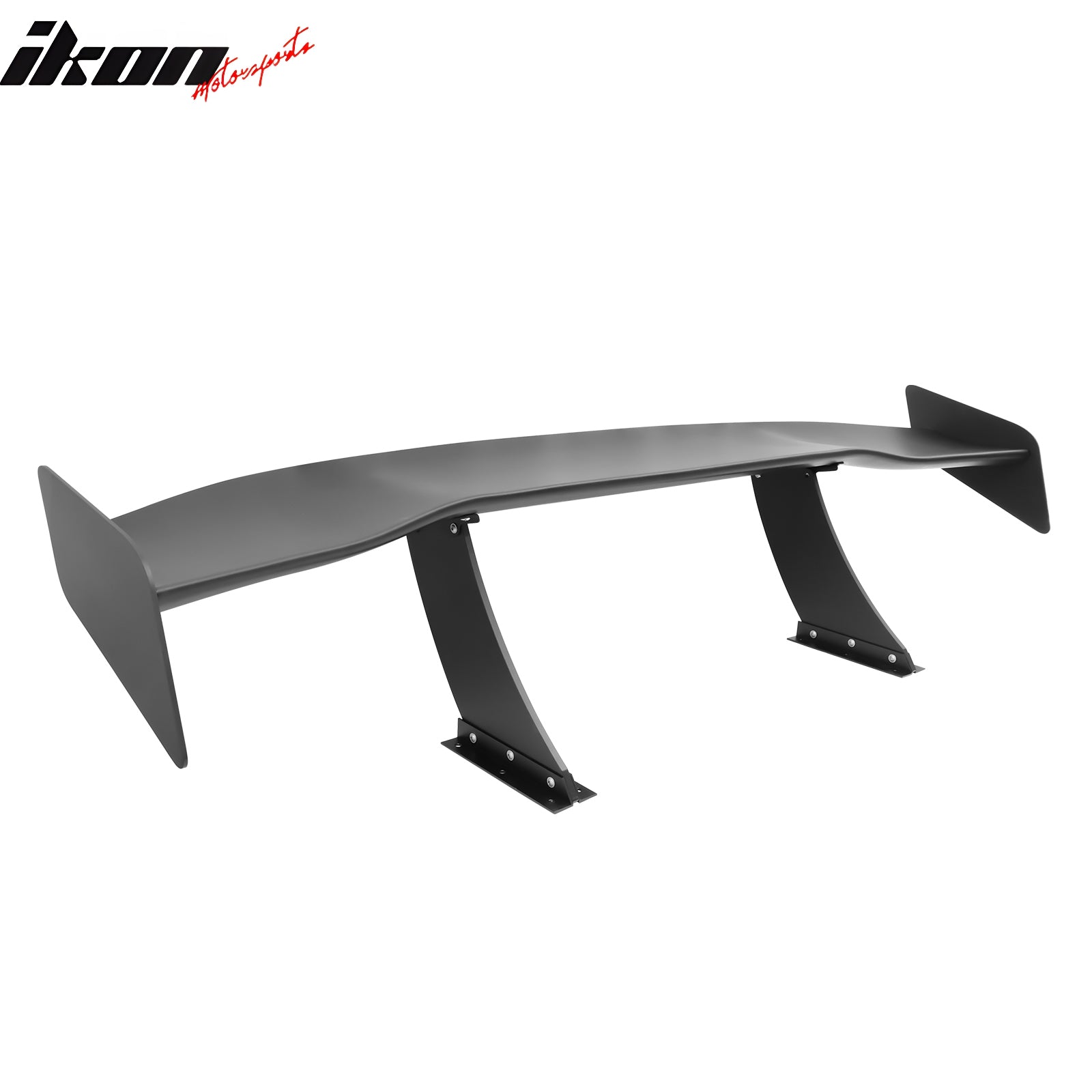 Universal 61" GT Trunk Spoiler Adjustable Rear Racing Wing (V4A Leg + V4D Plate)