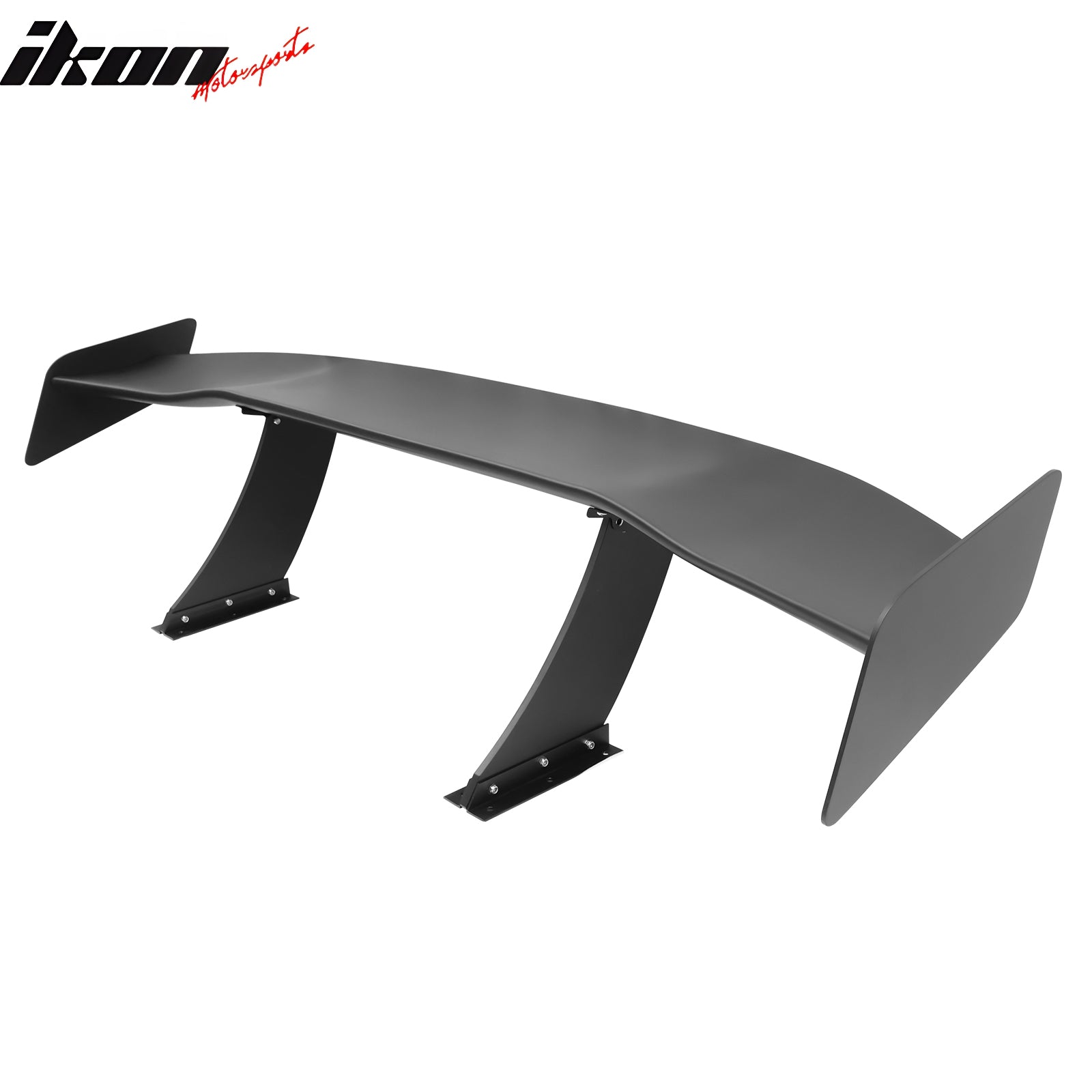 Universal 61" GT Trunk Spoiler Adjustable Rear Racing Wing (V4A Leg + V4D Plate)