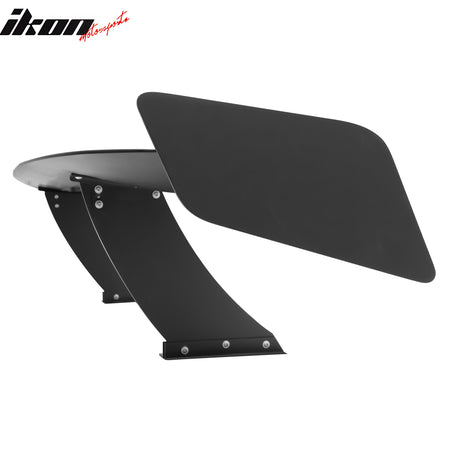 Universal 57" GT Trunk Spoiler Adjustable Rear Racing Wing (V4A Leg + V4D Plate)