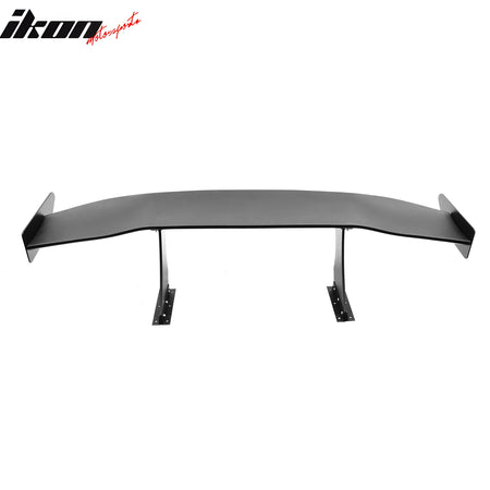 Universal 61" GT Trunk Spoiler Adjustable Rear Racing Wing (V4B Leg + V4A Plate)