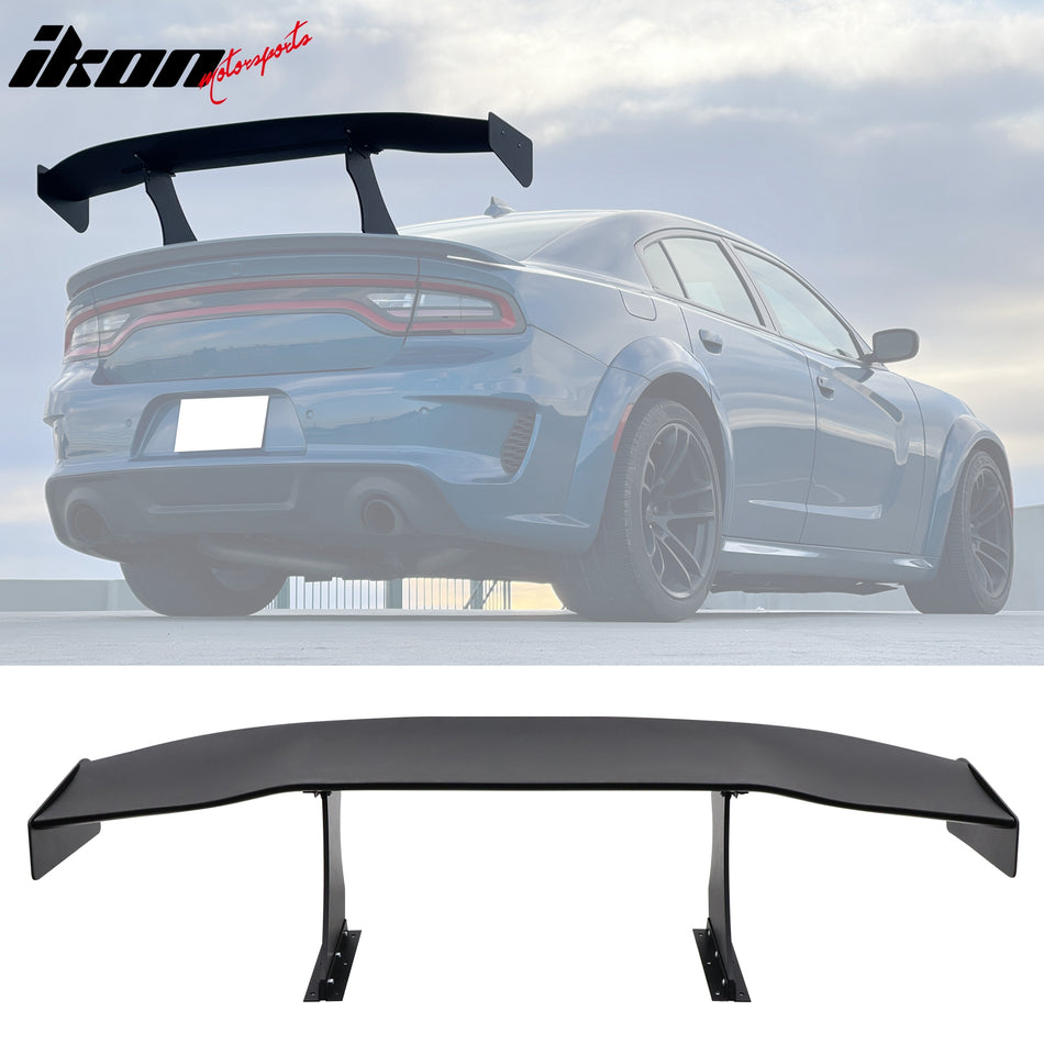 Universal 65'' GT Trunk Spoiler V1 Brackets V4B Legs + V4C Plates ABS