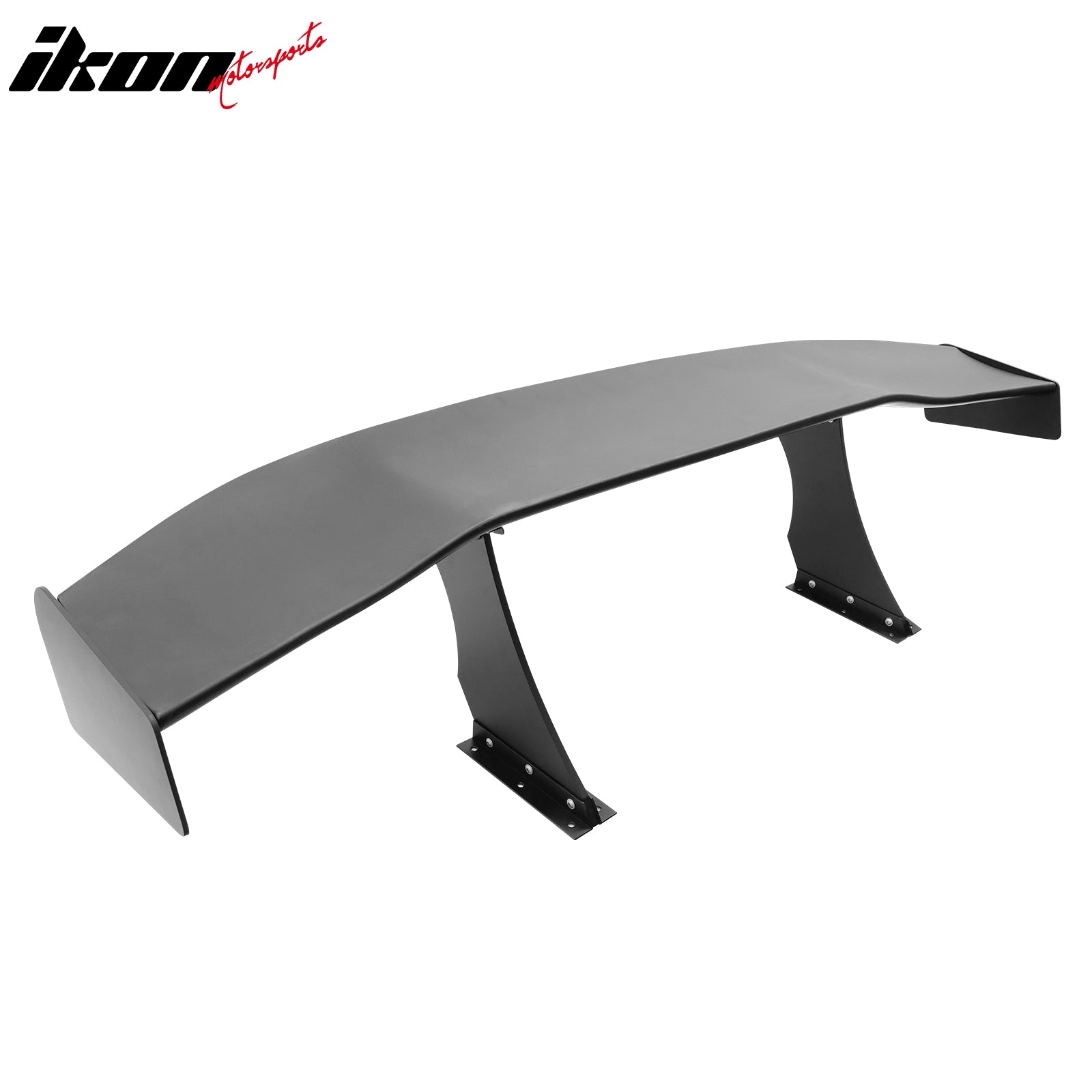 Universal 57" GT Trunk Spoiler Adjustable Rear Racing Wing (V4B Leg + V4C Plate)