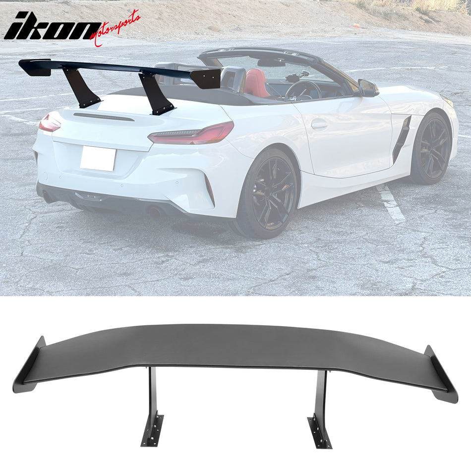 Universal 65'' GT Trunk Spoiler V1 Brackets V4C Legs + V4A Plates ABS