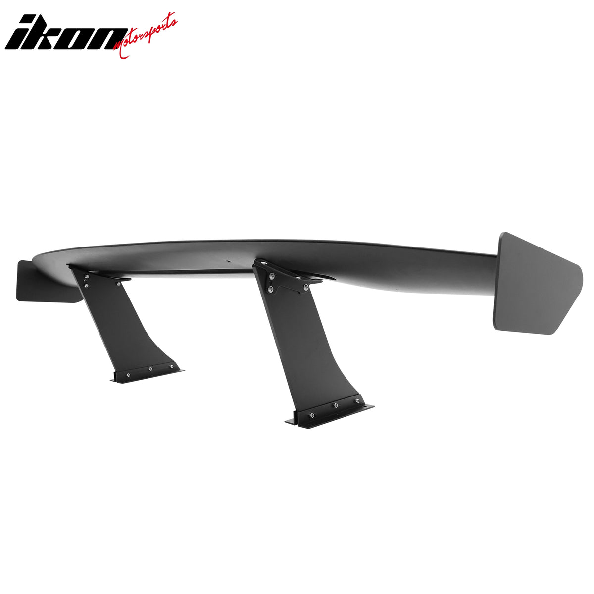 Universal 57" GT Trunk Spoiler Adjustable Rear Racing Wing (V4C Leg + V4A Plate)