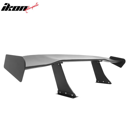 Universal 57" GT Trunk Spoiler Adjustable Rear Racing Wing (V4C Leg + V4C Plate)