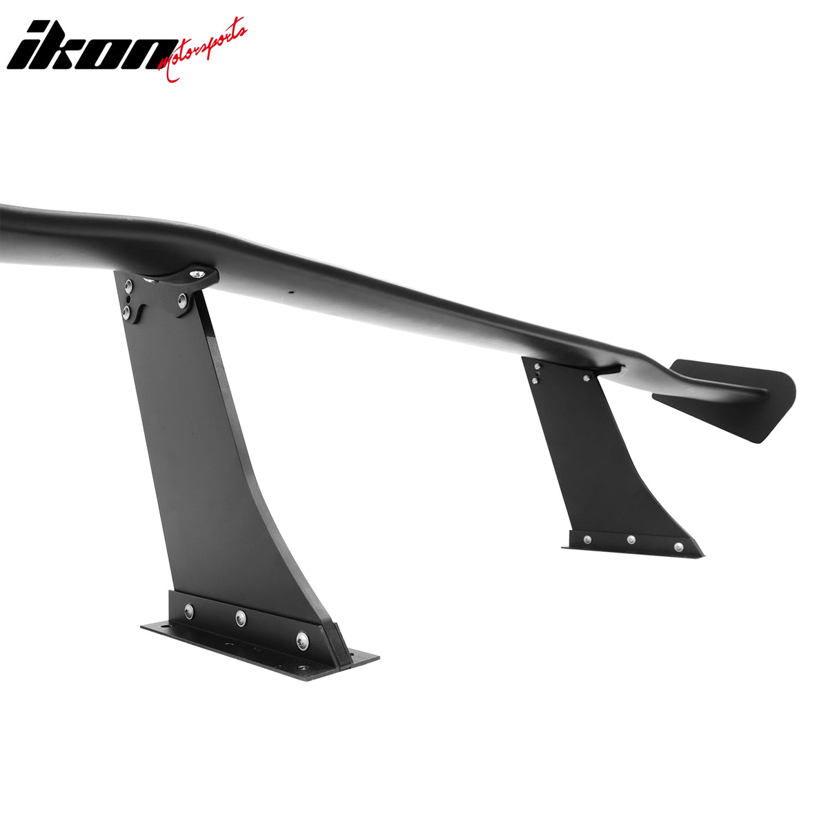 Universal 57" GT Trunk Spoiler Adjustable Rear Racing Wing (V4C Leg + V4C Plate)