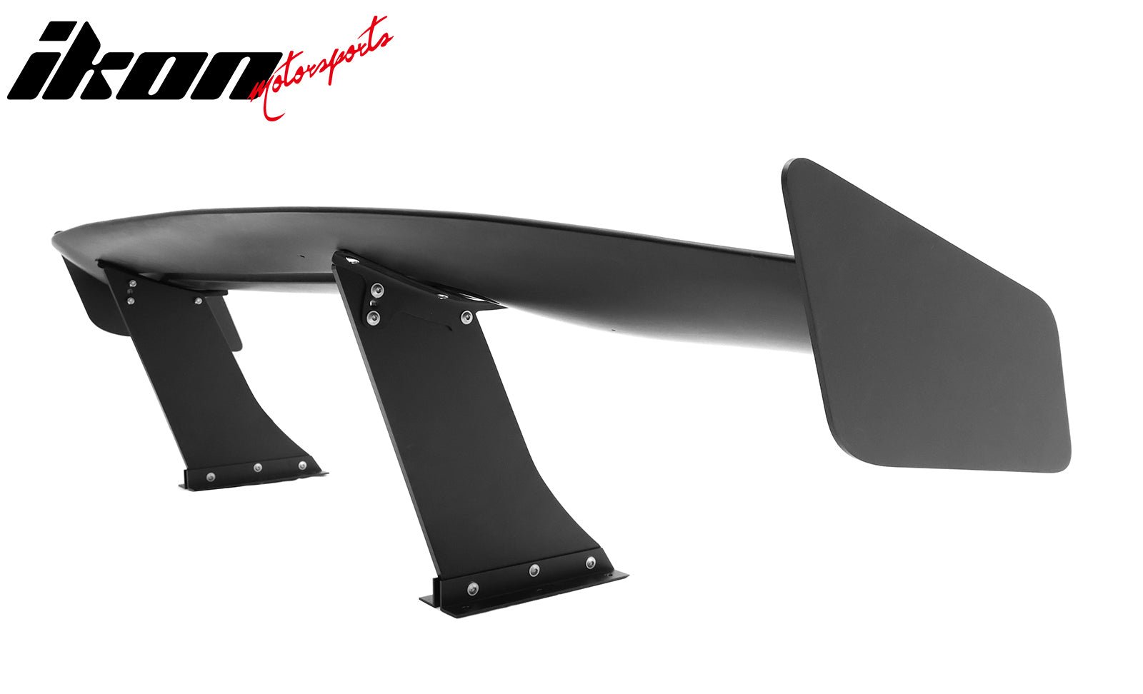 Universal 61" GT Trunk Spoiler Adjustable Rear Racing Wing (V4C Leg + V4D Plate)