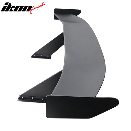 Universal 61" GT Trunk Spoiler Adjustable Rear Racing Wing (V4D Leg + V4A Plate)