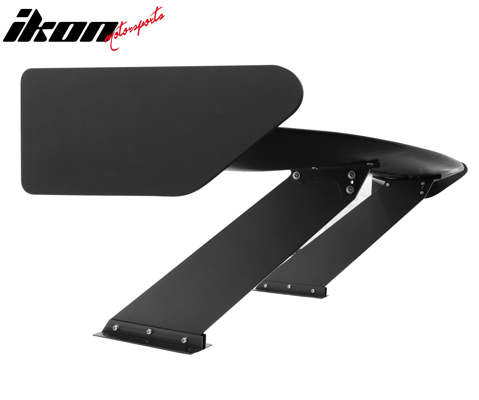 Universal 65" GT Trunk Spoiler Adjustable Rear Racing Wing (V4D Leg + V4A Plate)