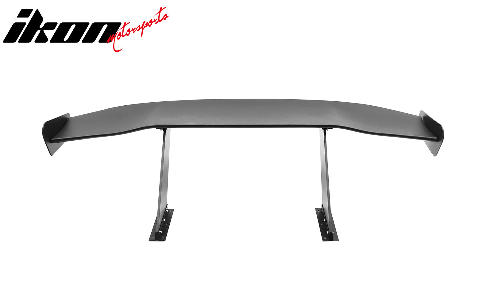 Universal 57" GT Trunk Spoiler Adjustable Rear Racing Wing (V4D Leg + V4C Plate)