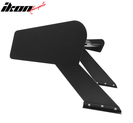 Universal 61" GT Trunk Spoiler Adjustable Rear Racing Wing (V4D Leg + V4C Plate)