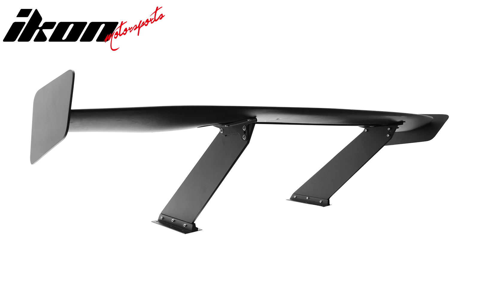 Universal 65" GT Trunk Spoiler Adjustable Rear Racing Wing (V4D Leg + V4D Plate)