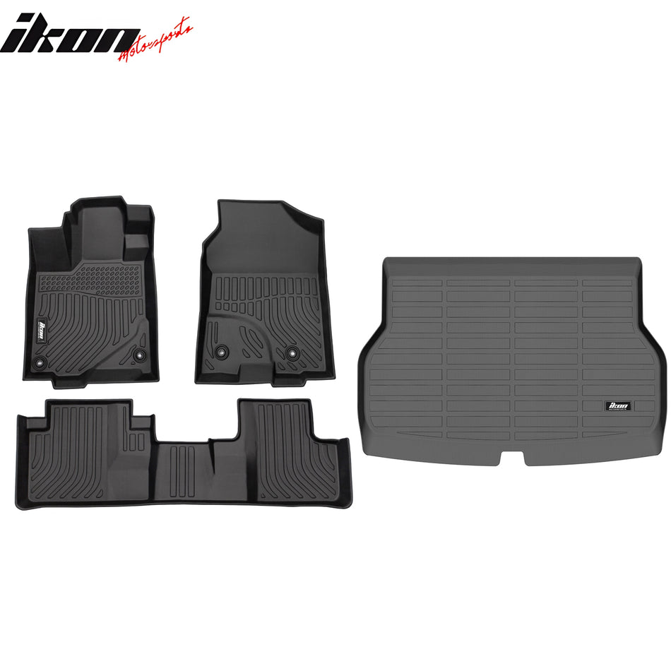 2016-2018 Acura RDX w/ 8-Way Power Seats TPE 3D Floor Mats + Trunk Mat