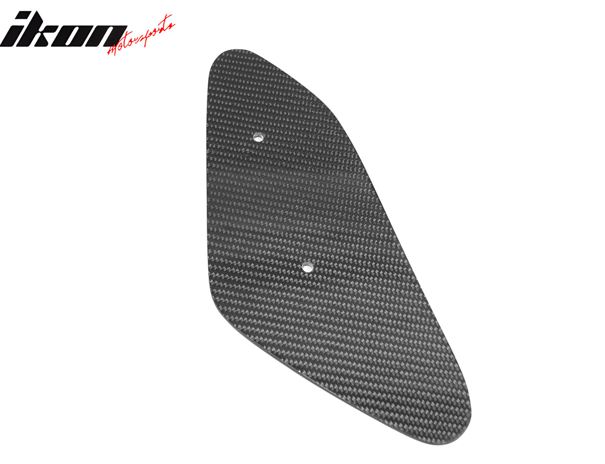 Universal 56" Inch GT Style 3D Carbon Fiber Trunk Spoiler V1 Side Plates V3 Legs