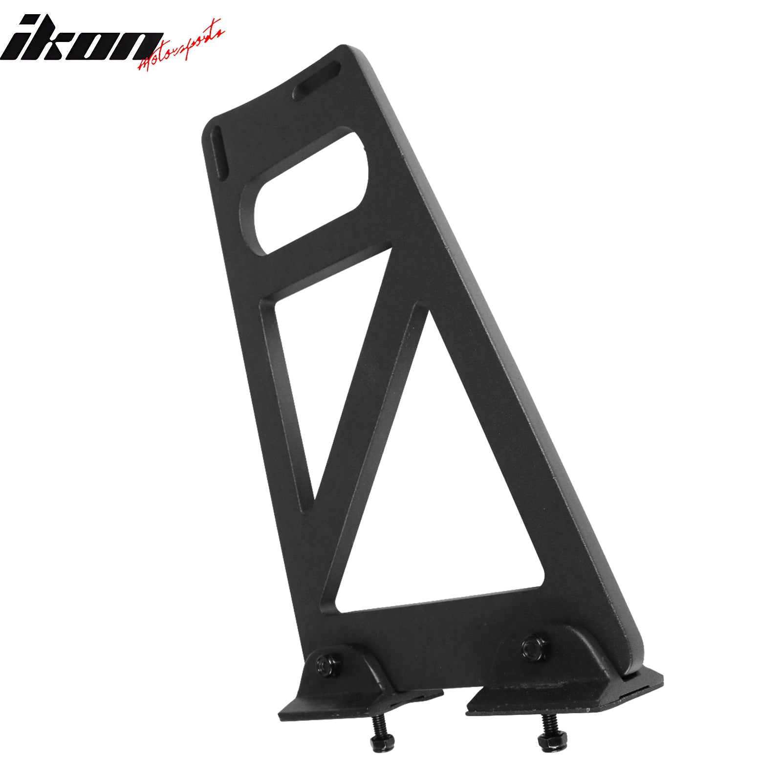 Universal 56" Inch GT Style 3D Carbon Fiber Trunk Spoiler V1 Side Plates V6 Legs