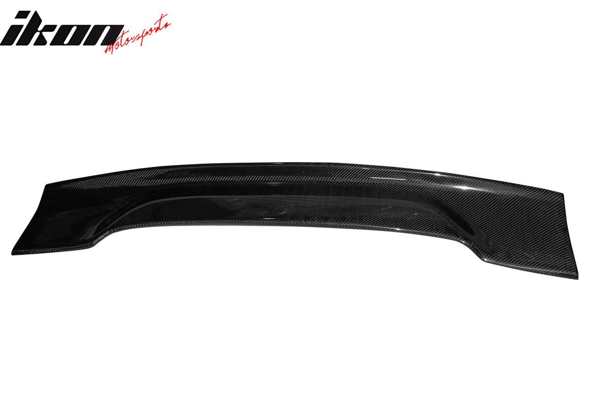 Universal 57" JDM Racing GT RS Carbon Fiber Trunk Spoiler V2 Side Plates V3 Legs