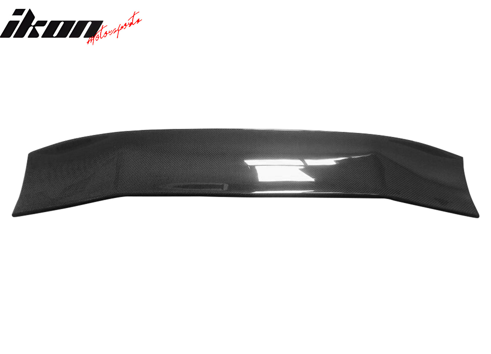 Universal 56" Inch GT Style 3D Carbon Fiber Trunk Spoiler V3 Side Plates V6 Legs