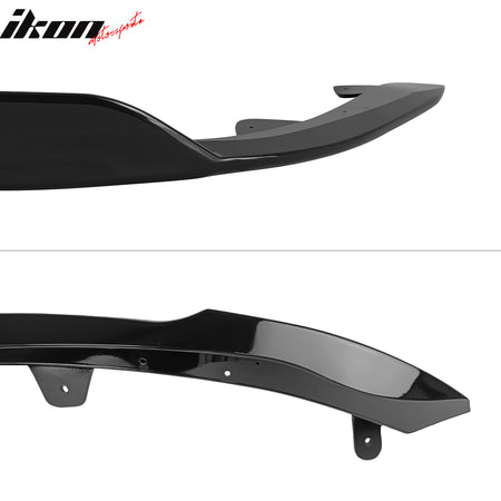 Fits 19-21 Toyota Corolla Auris E210 Hatchback 3PCS Front Bumper Lip Gloss Black