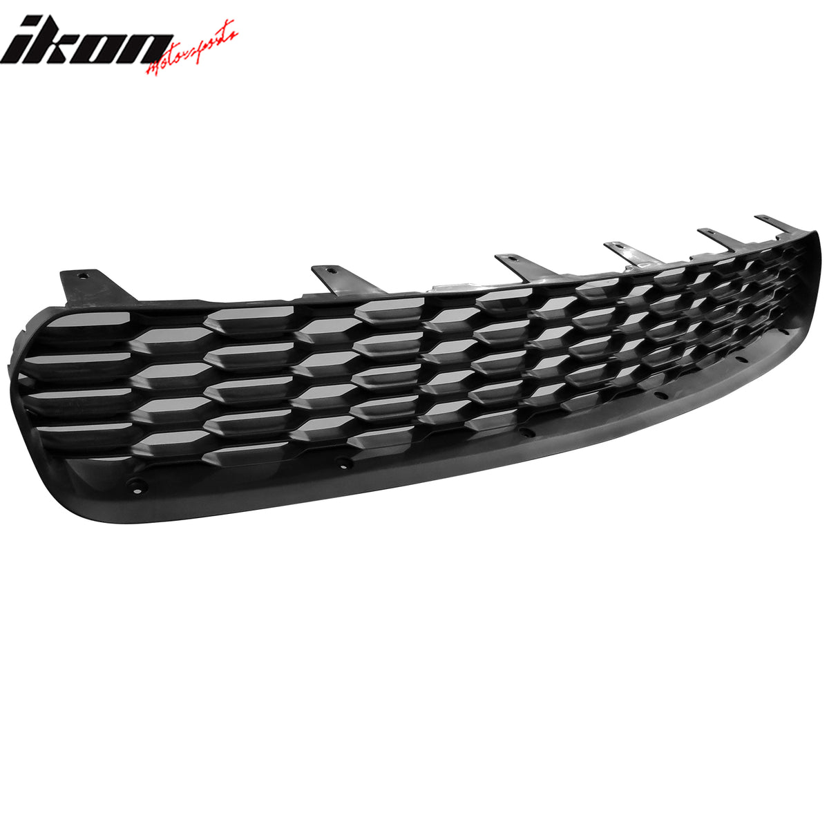 Fits 15-23 Charger Upper Lower Grilles Front Bumper Cover W/ Matte Black Lip PP