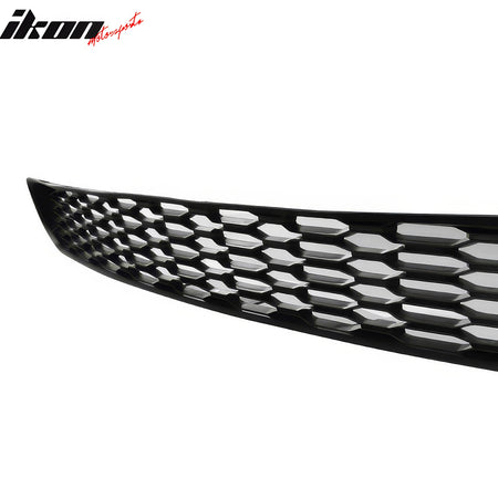 For 15-23 Charger SRT Upper Lower LED Grilles Bumper Cover W/ Matte Black Lip PP