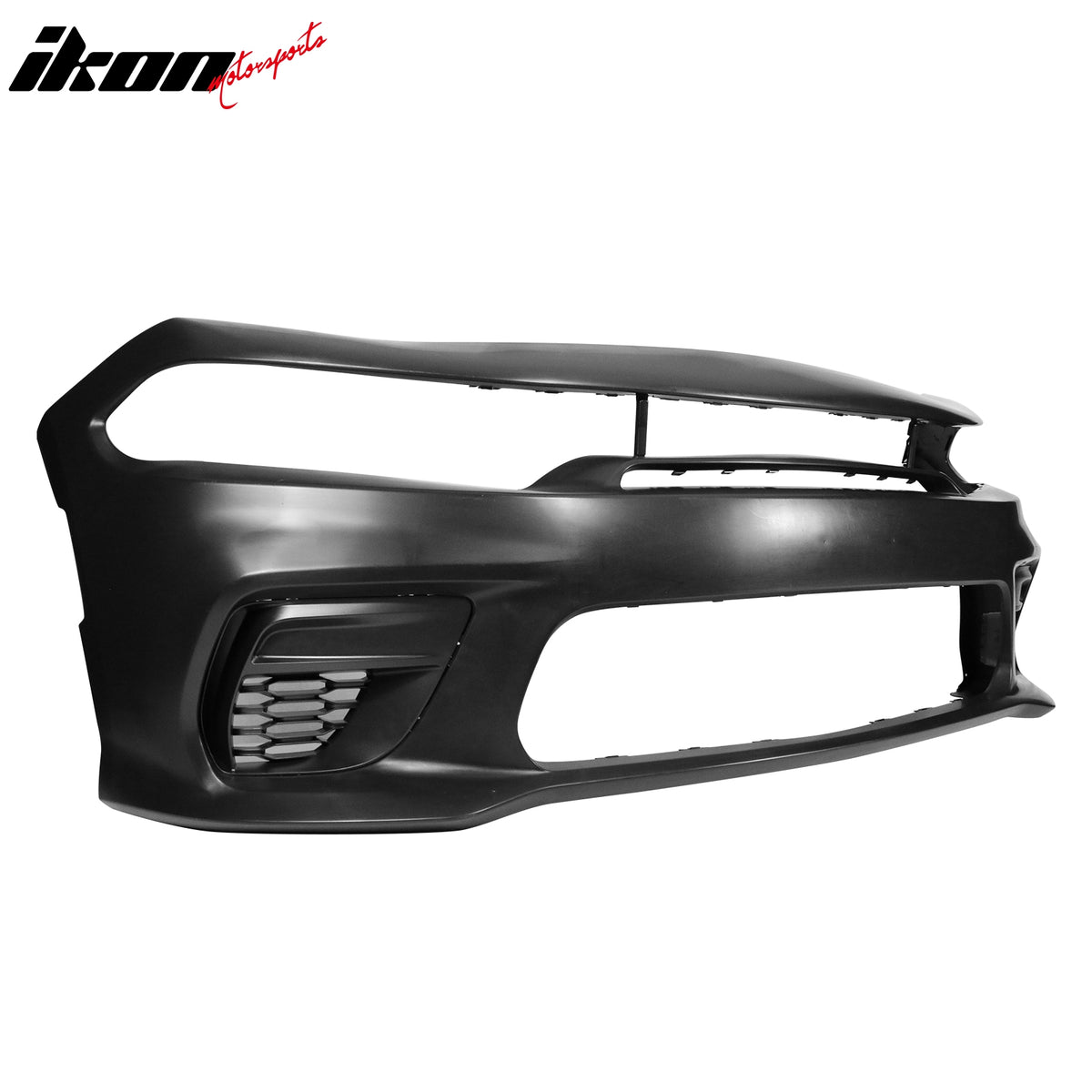 Fits 15-23 Charger SRT Upper Lower Grilles Rear Front Bumper Cover W/ Yellow Lip