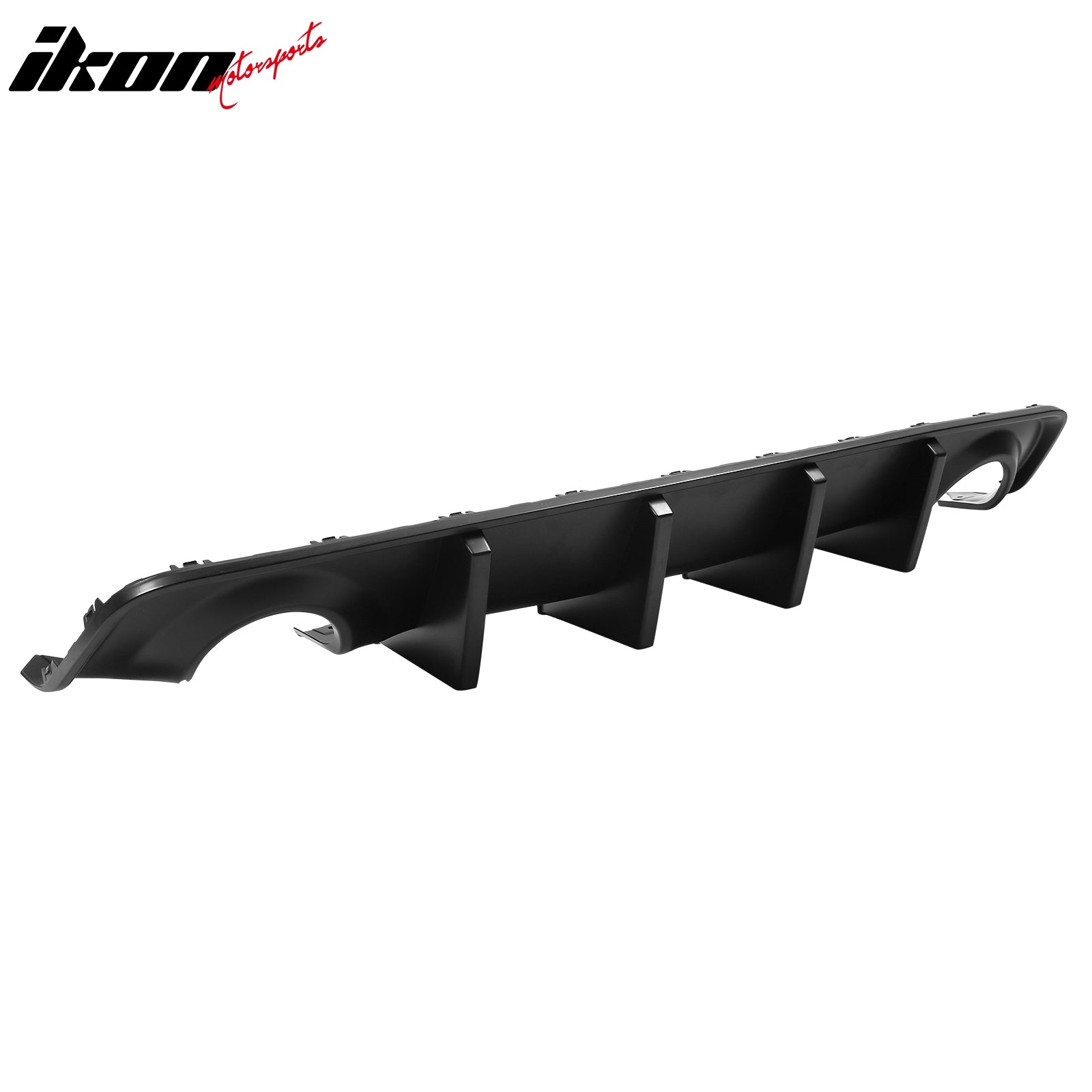 Fits 15-23 Charger Widebody Bumper Covers W/ SRT Grilles + Matte Black Diffuser