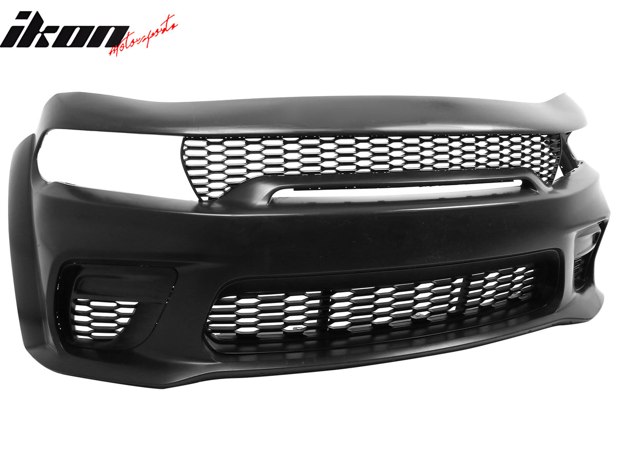 For 20-23 Dodge Charger Widebody SRT Front Bumper Assembly Replacement W/ Grille