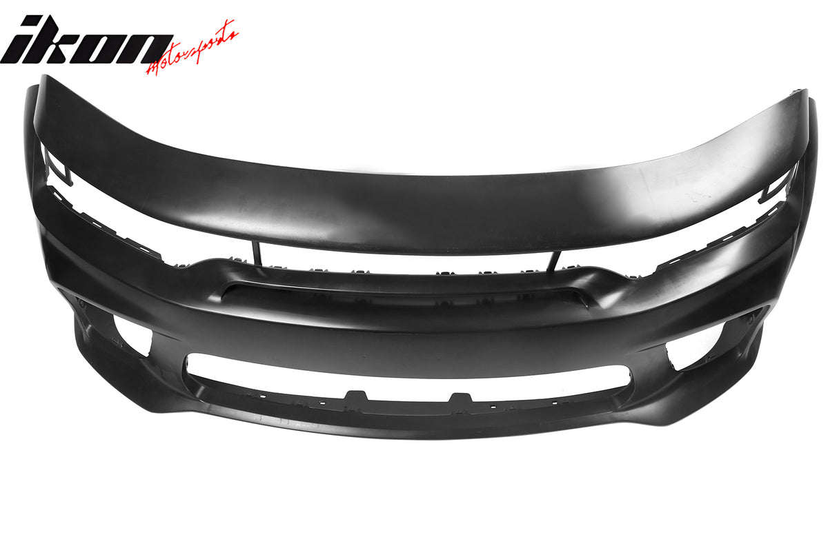 Fits 20-23 Charger Widebody Front Bumper Assembly Replacement W/ SRT Grilles