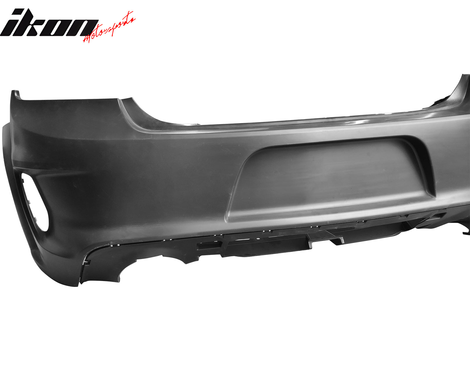 Fits 20-23 Charger Widebody Bumper Cover + Carbon Fiber Print Diffuser W/ 4 Fin