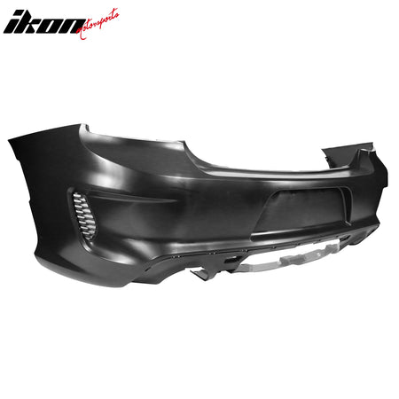 For 15-23 Charger PP Front Bumper W/ SRT Grille LED Foglight Rear Bumper Cover