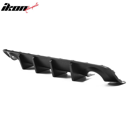 For 15-23 Charger PP Front Bumper W/ SRT Grille LED Foglight Rear Bumper Cover