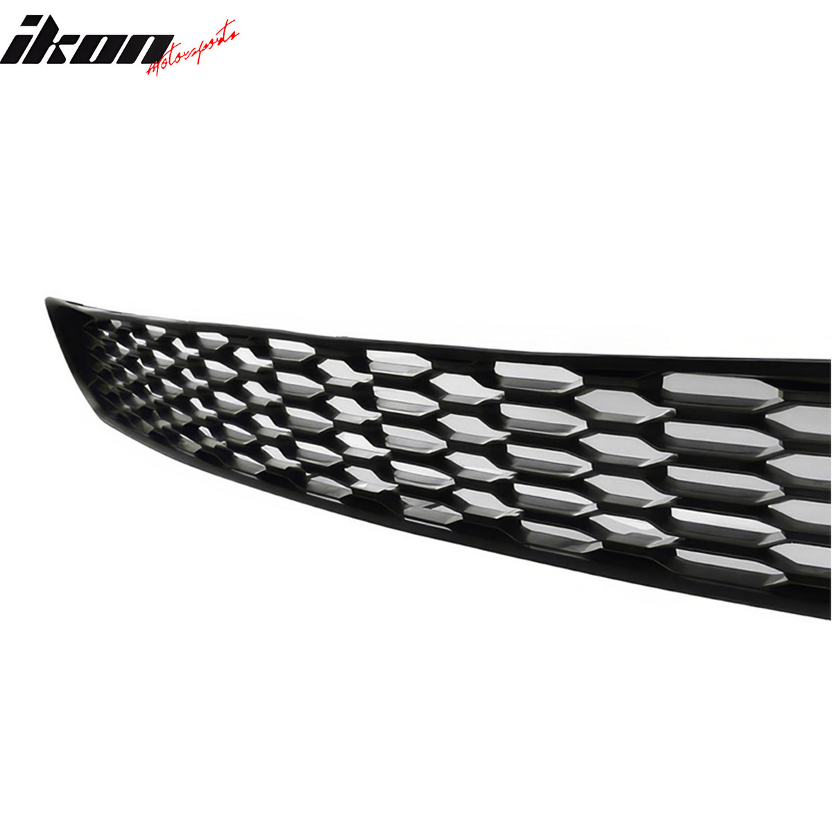 Fits 15-23 Charger SRT Upper Lower Grille Bumper Cover W/ Matte Black Lip PP LED