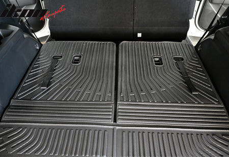 Fits 24-25 Hyundai Santa Fe 6/7 Seats Non-Slip Floor Mats + Trunk Mat Liner TPE