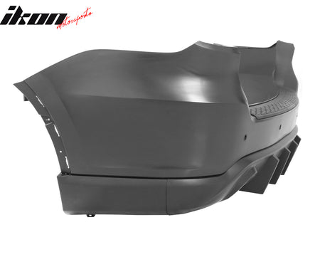 Fits 21-24 Dodge Durango Rear Bumper Cover Hellcat Style Conversion V1 Diffuser