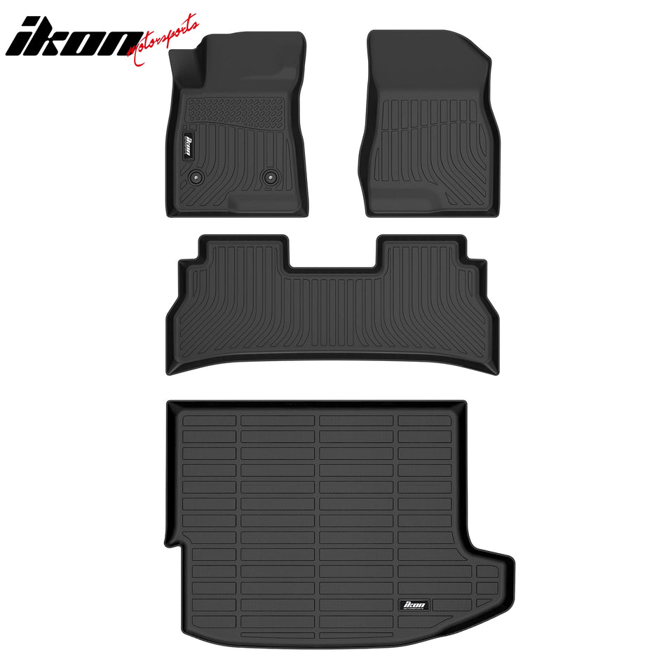 2024-2025 Chevrolet Trax All Weather TPE Floor Mats 3PCS + Trunk Mat